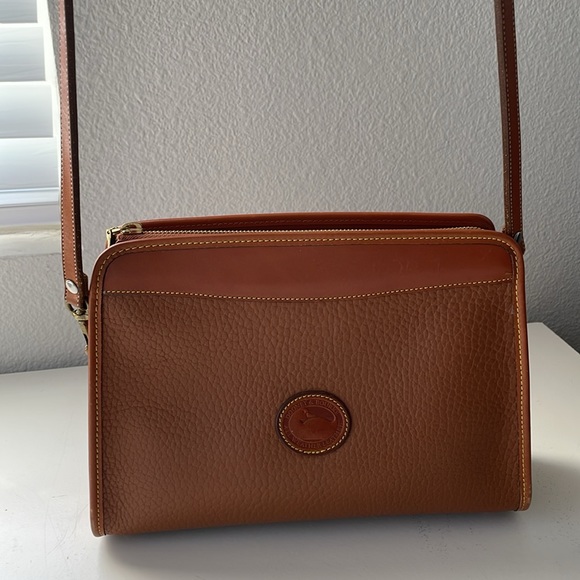 Dooney and Bourke Brown Vintage Crossbody Bag